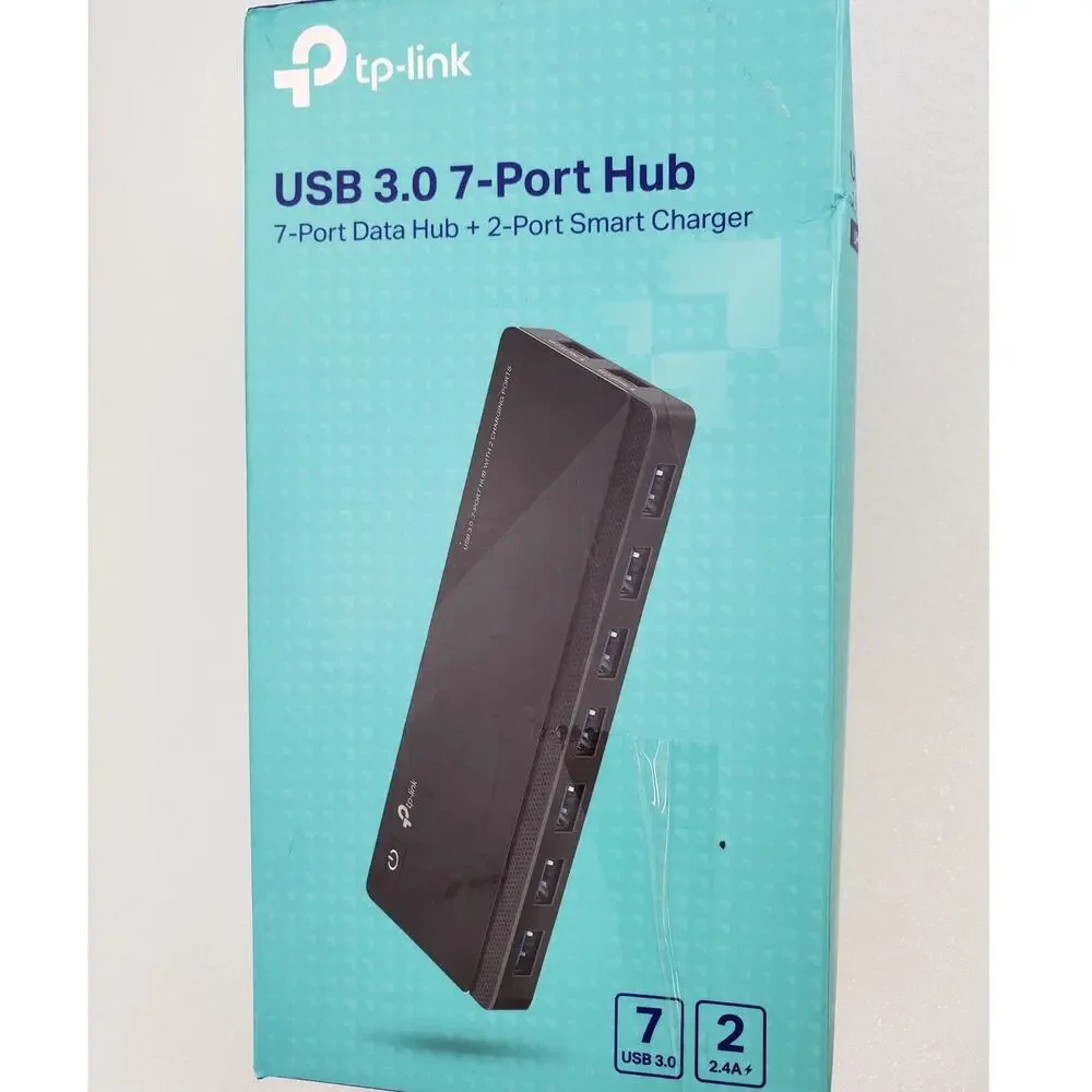TP-Link USB 3.0 7-Port Data Hub with 2 Smart Charging Ports (UH720)